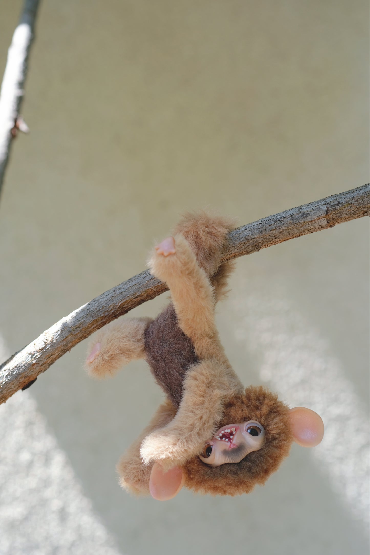 Beige Lemur Monkey