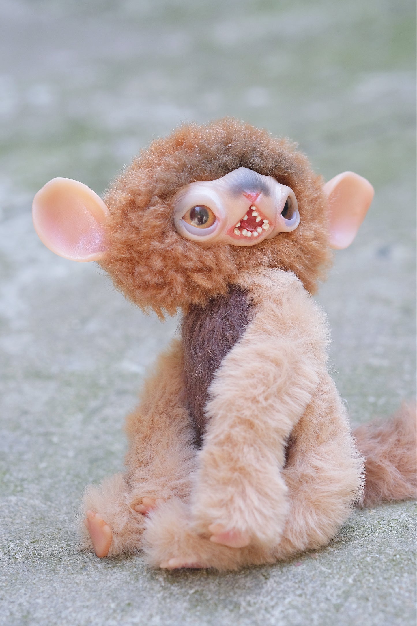 Beige Lemur Monkey
