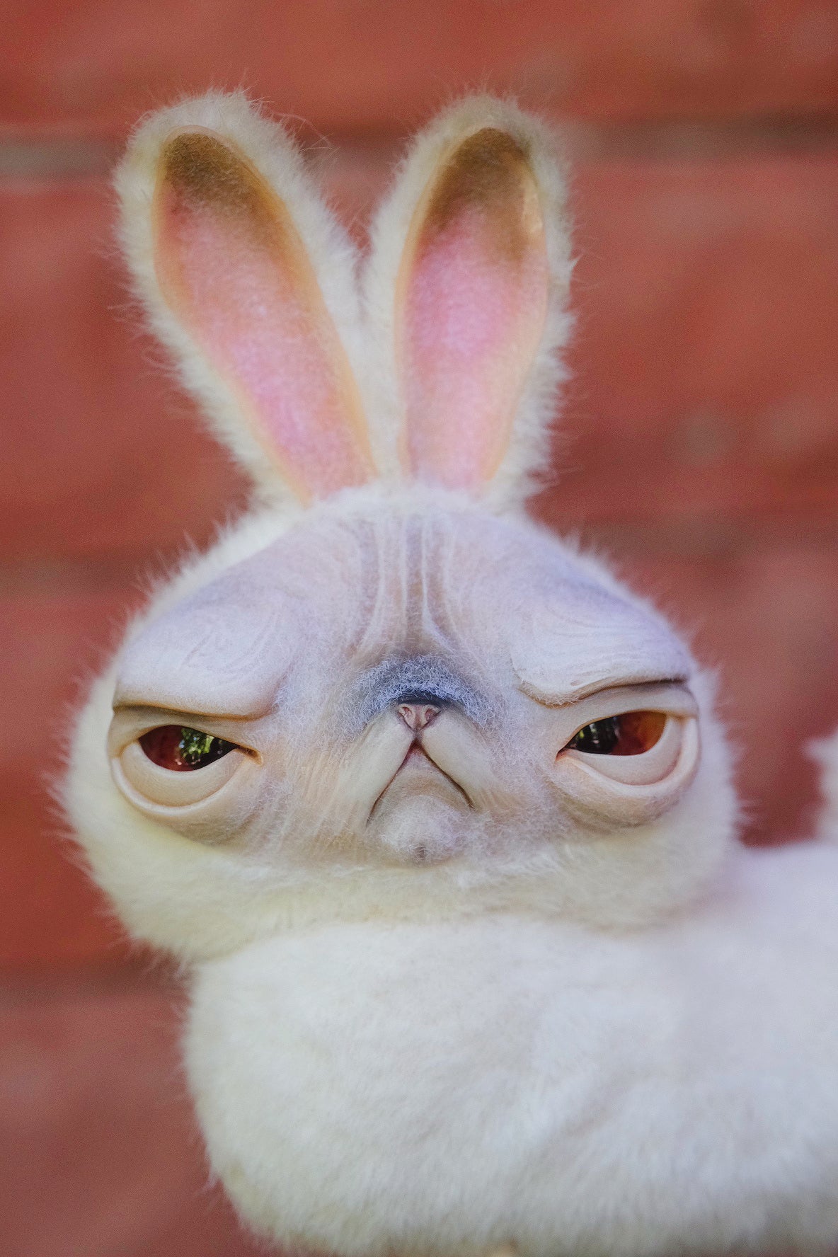 Grumpy Kitty Bunny