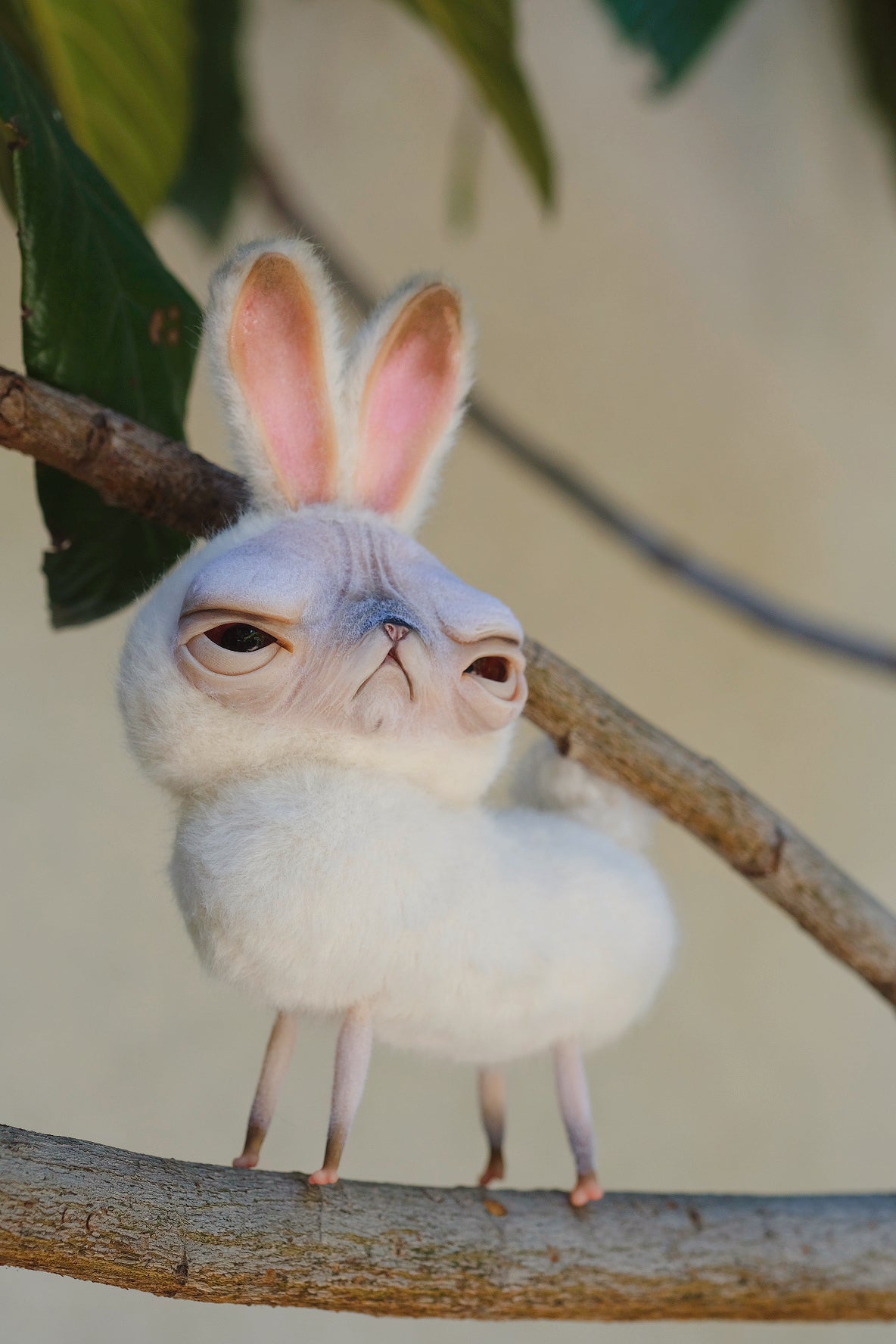 Grumpy Kitty Bunny