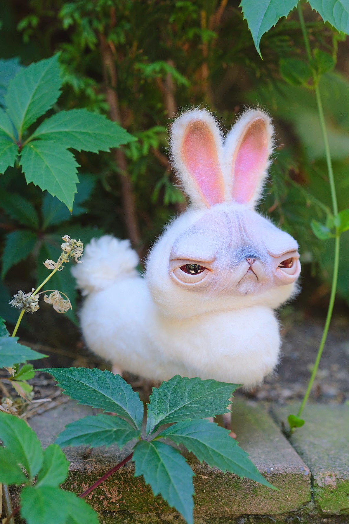 Grumpy Kitty Bunny