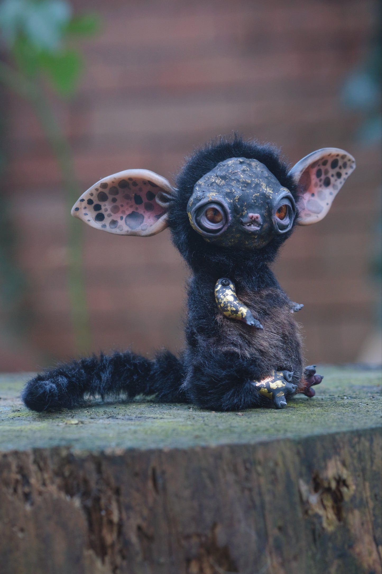 Charcoal Goblin Kitty