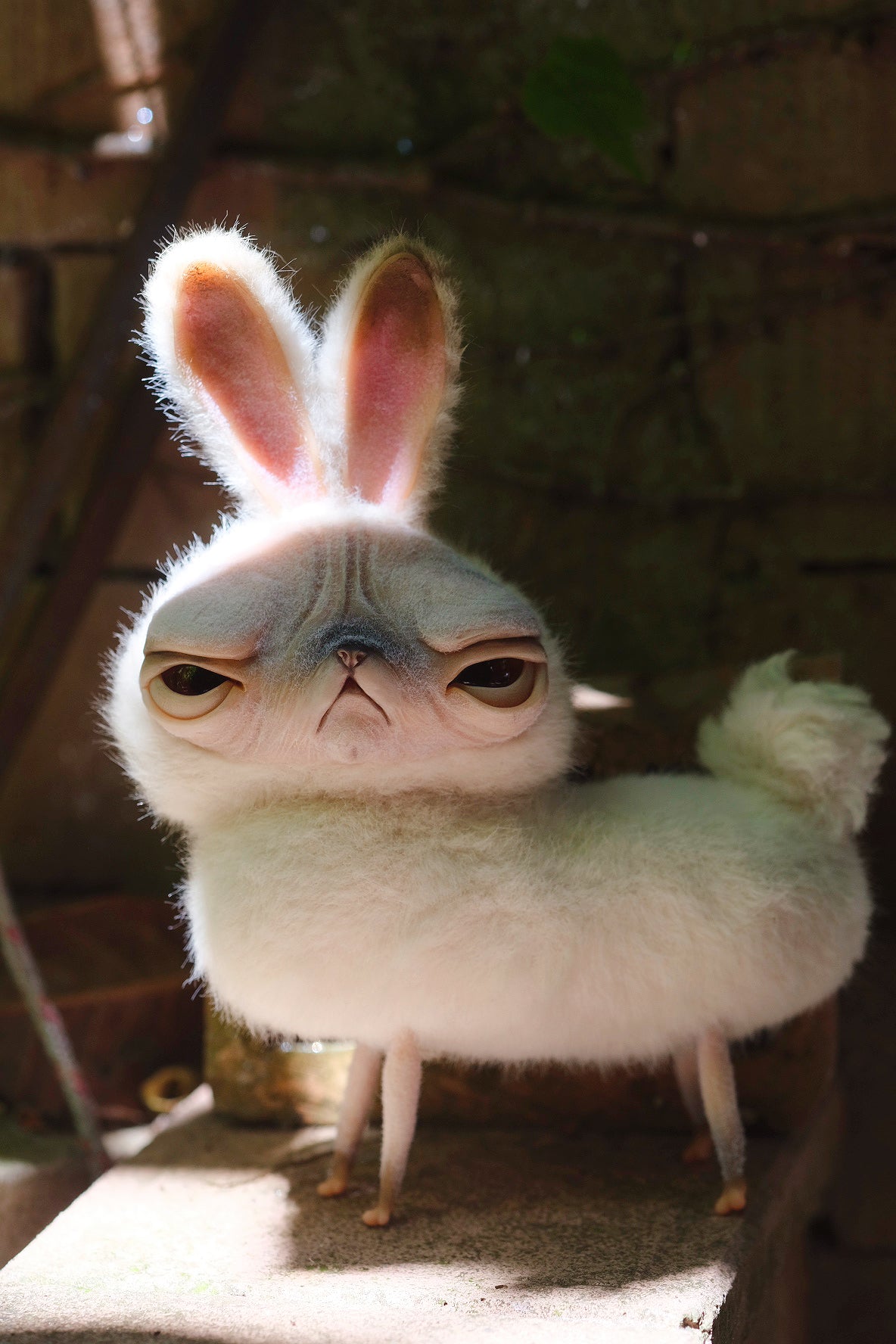 Grumpy Kitty Bunny