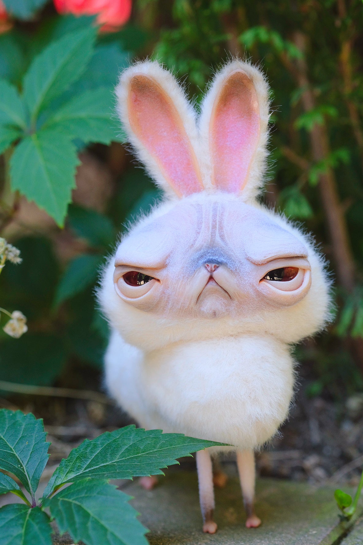 Grumpy Kitty Bunny